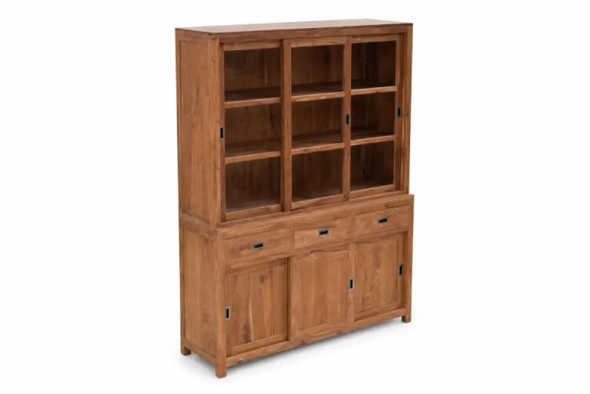 Massivholz Vitrine Mamba