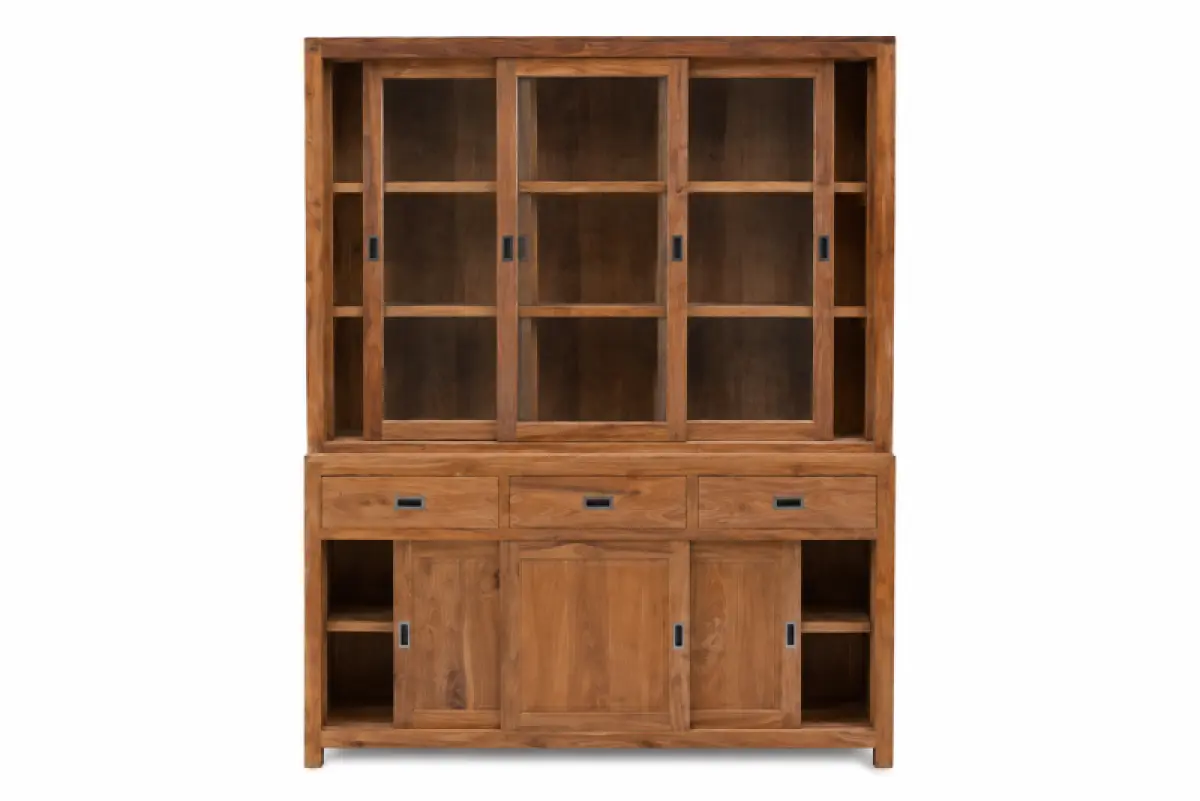 Massivholz Vitrine Mamba