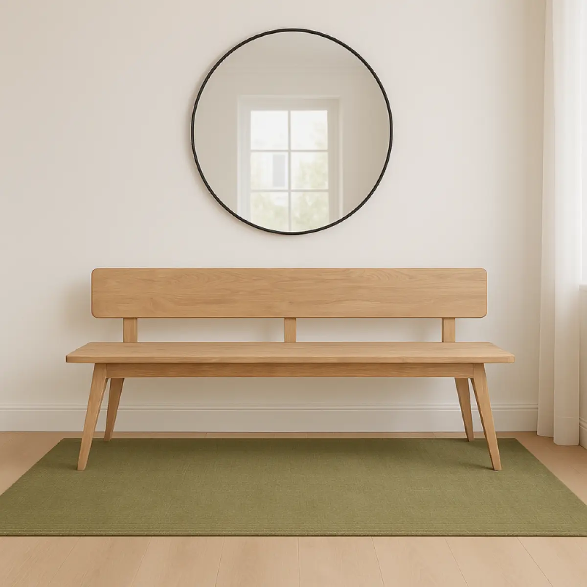 Massivholzbank Napoli