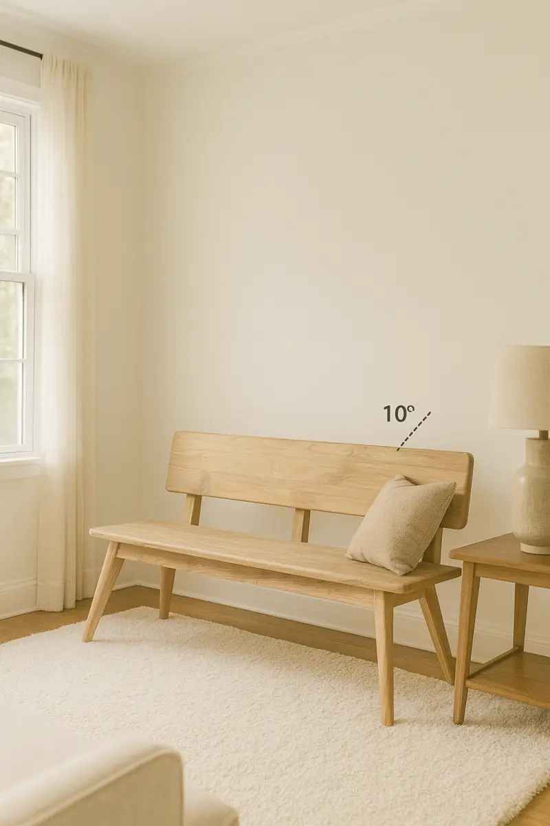 Massivholzbank Napoli