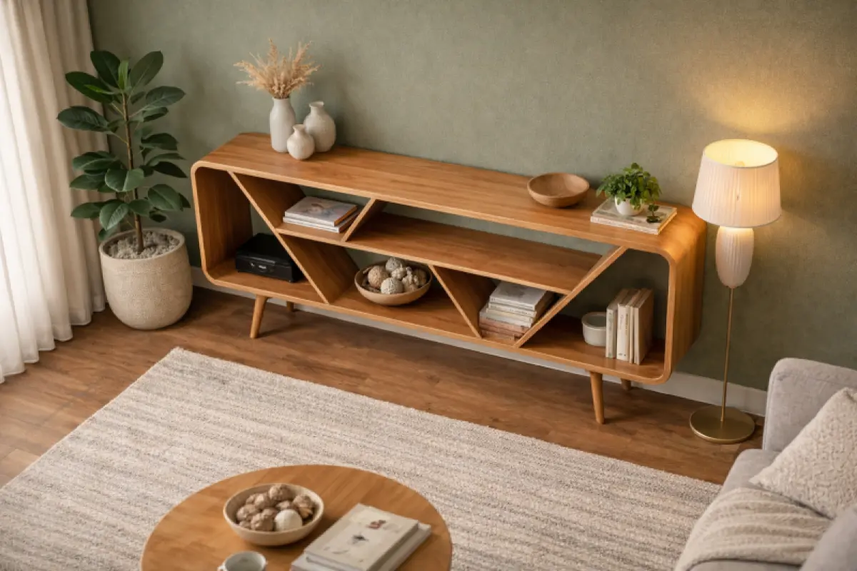 Massivholzkommode Ovit 1