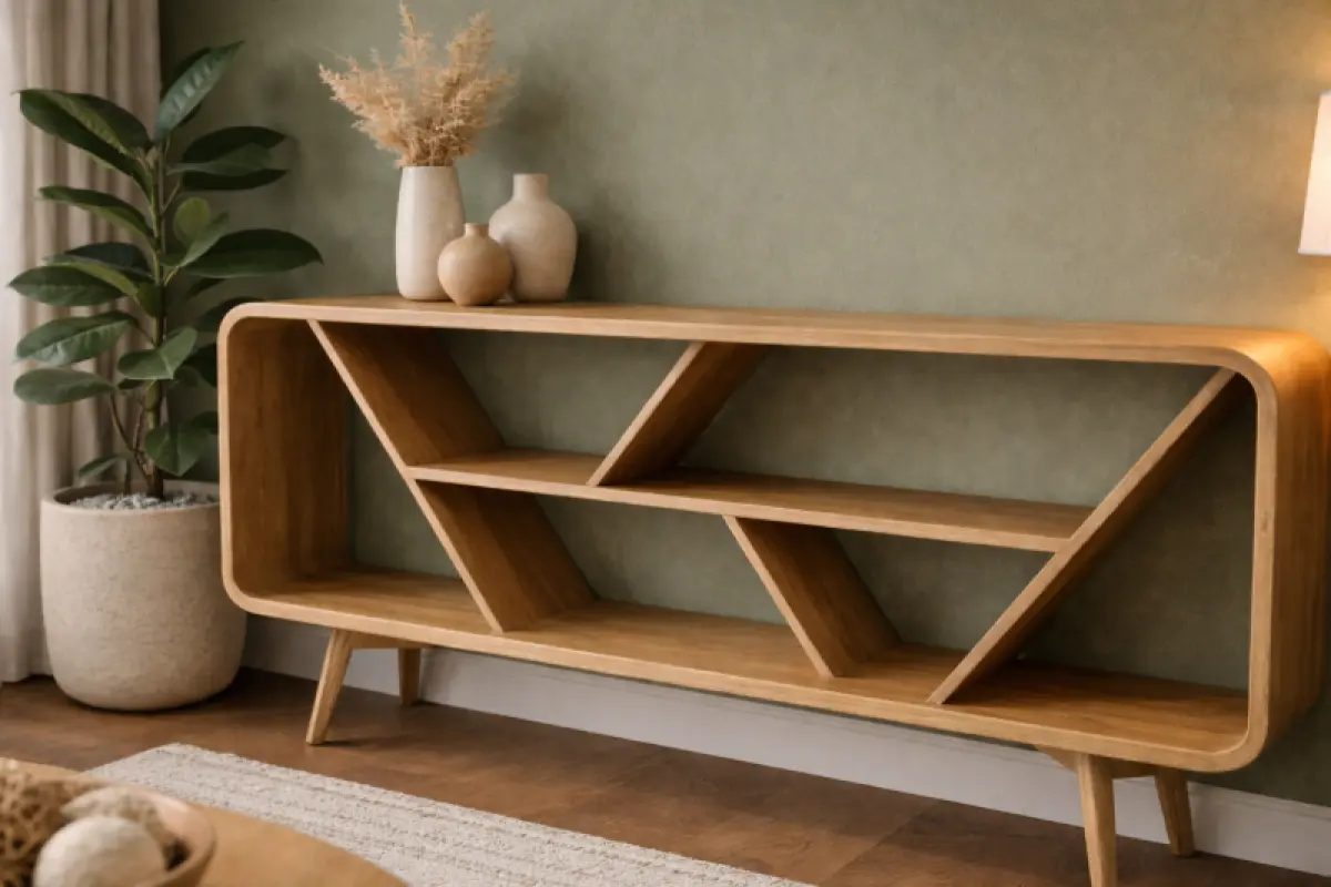 Massivholzkommode Ovit 1