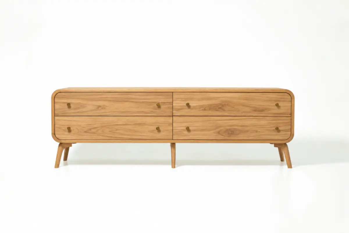 Massivholzkommode Ovit 2