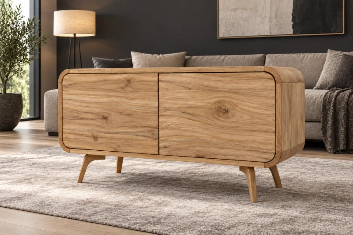 Massivholzkommode Ovit 4