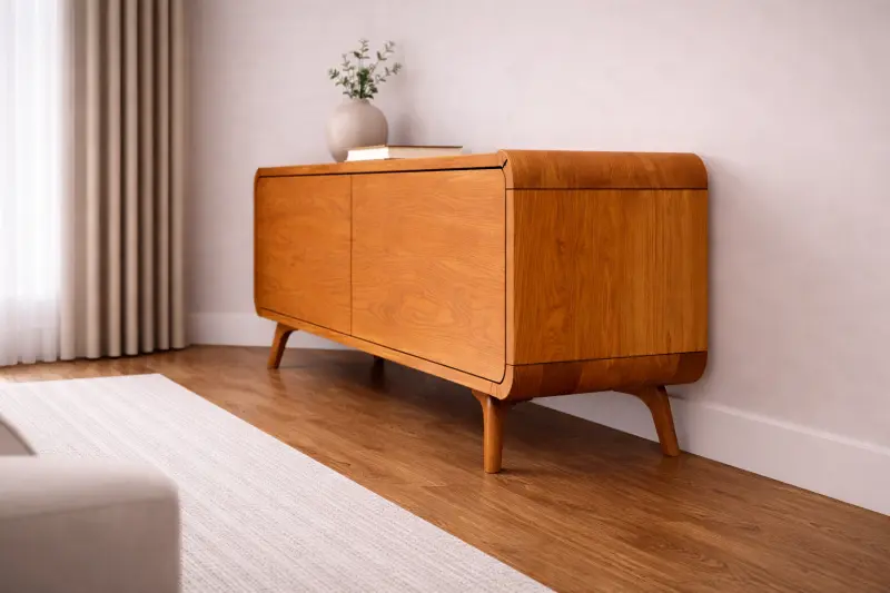 Massivholzkommode Ovit 4