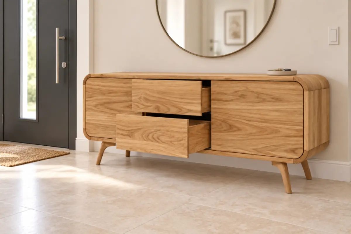 Massivholzkommode Ovit 5