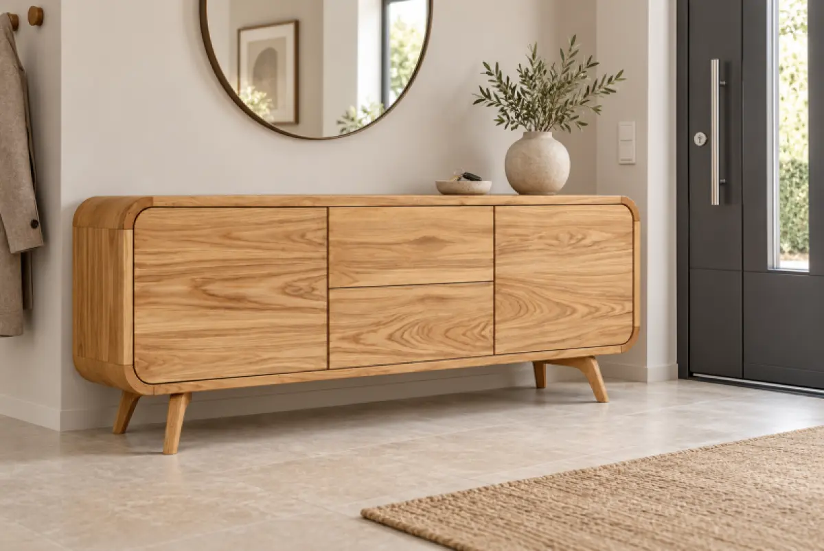 Massivholzkommode Ovit 5