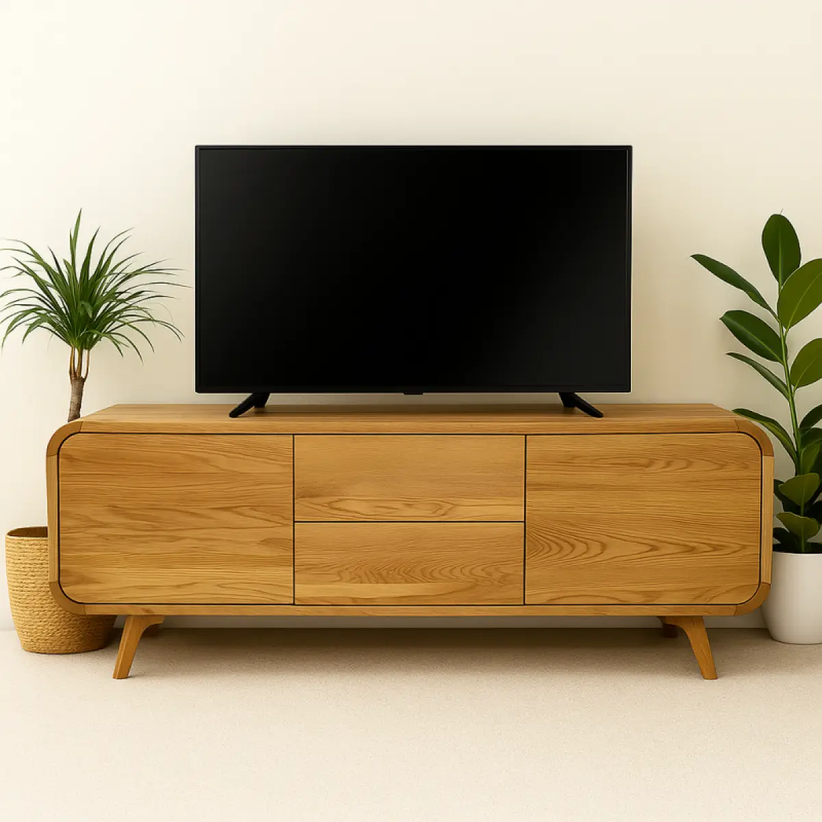 Massivholzkommode Ovit 5