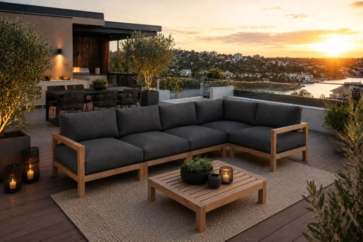 Modular Garten Lounge-Ecksofa Ibiza