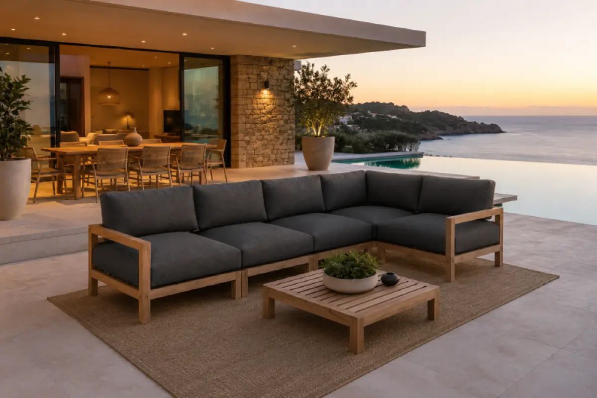 Modular Garten Lounge-Ecksofa Ibiza