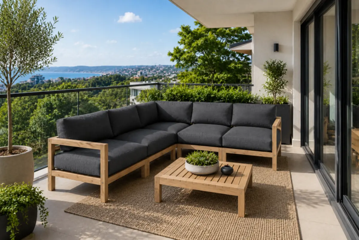 Modular Garten Lounge-Ecksofa Ibiza
