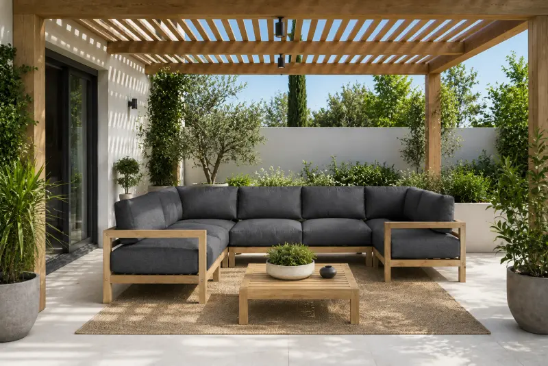Modular Garten Lounge-Ecksofa Ibiza