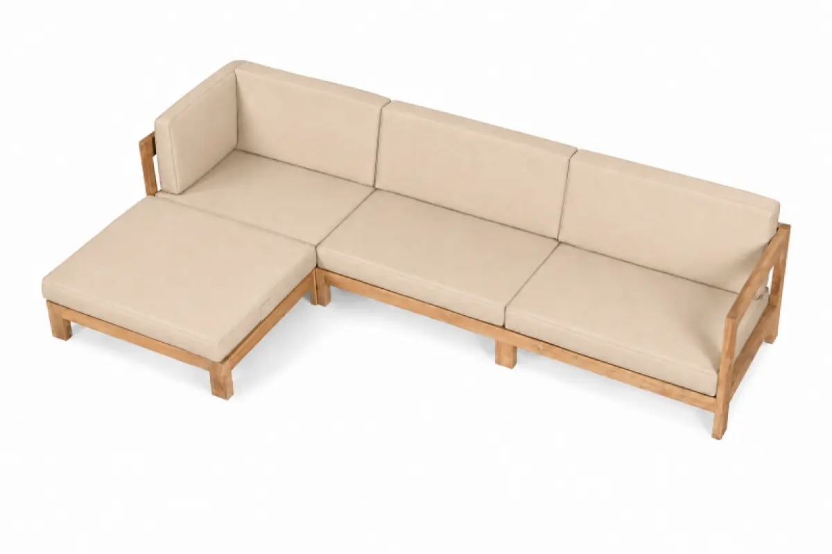 Modulare Teakholz Lounge Maldiv