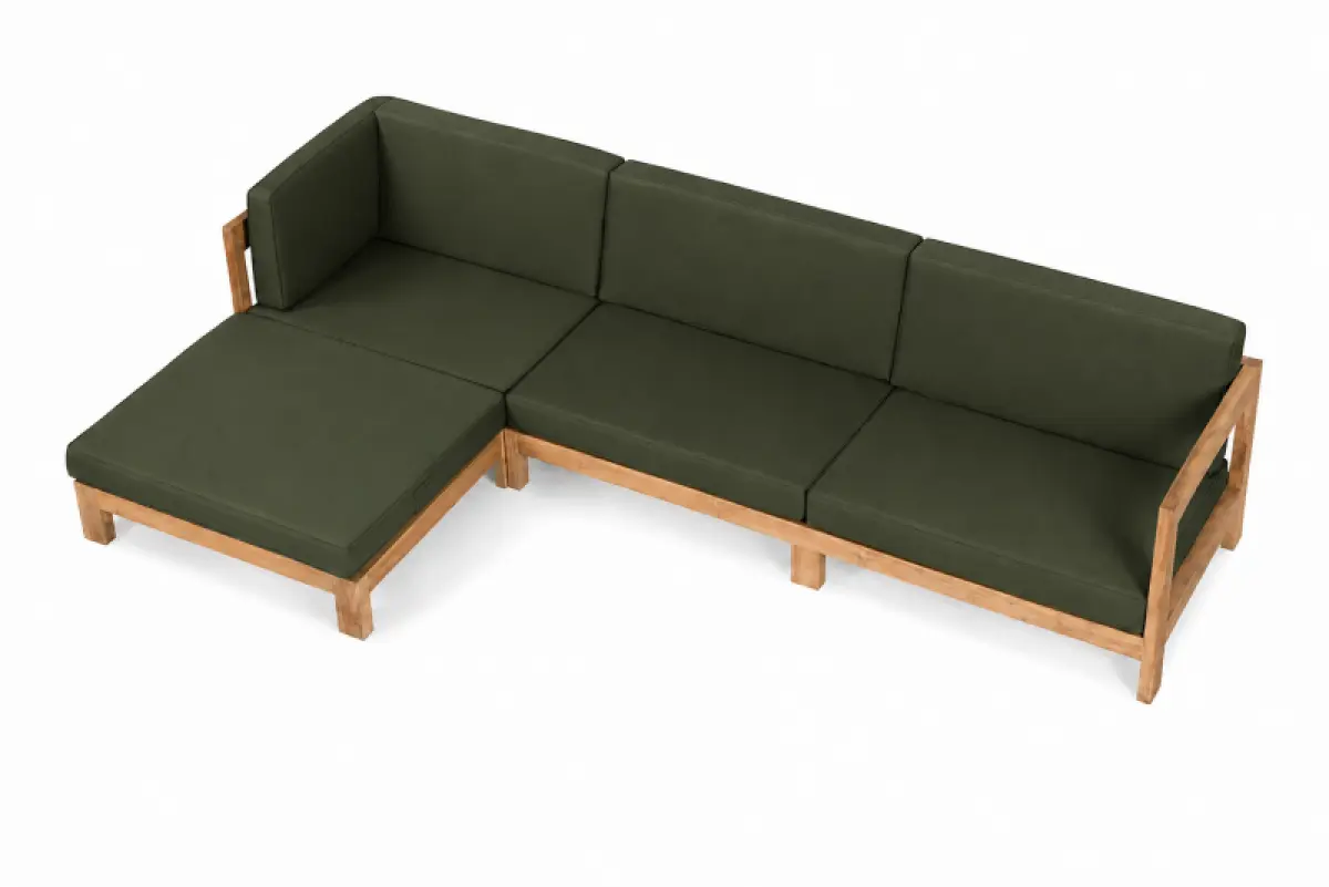 Modulare Teakholz Lounge Maldiv