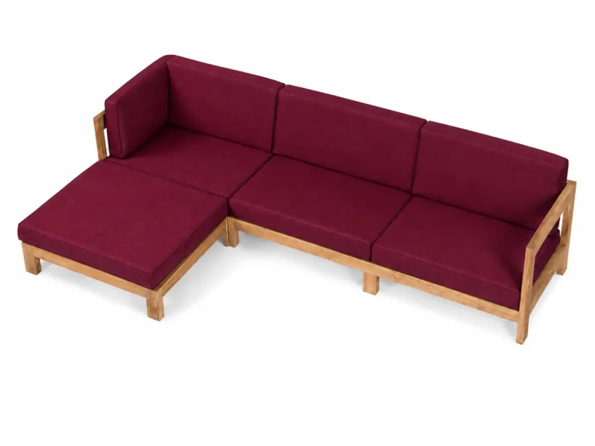 Modulare Teakholz Lounge Maldiv
