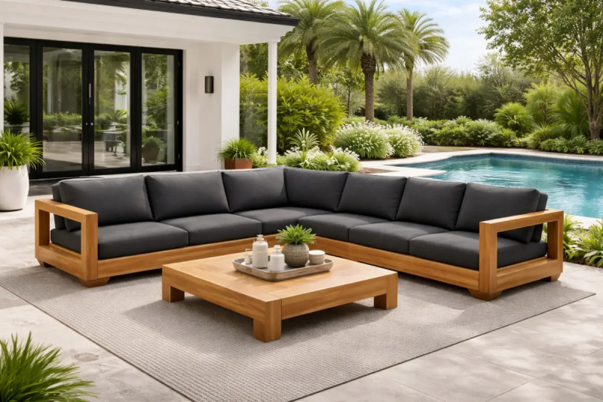 Outdoor Lounge-Ecksofa Kuraman