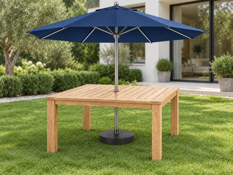 Quadratischer Teak-Gartentisch Mundo