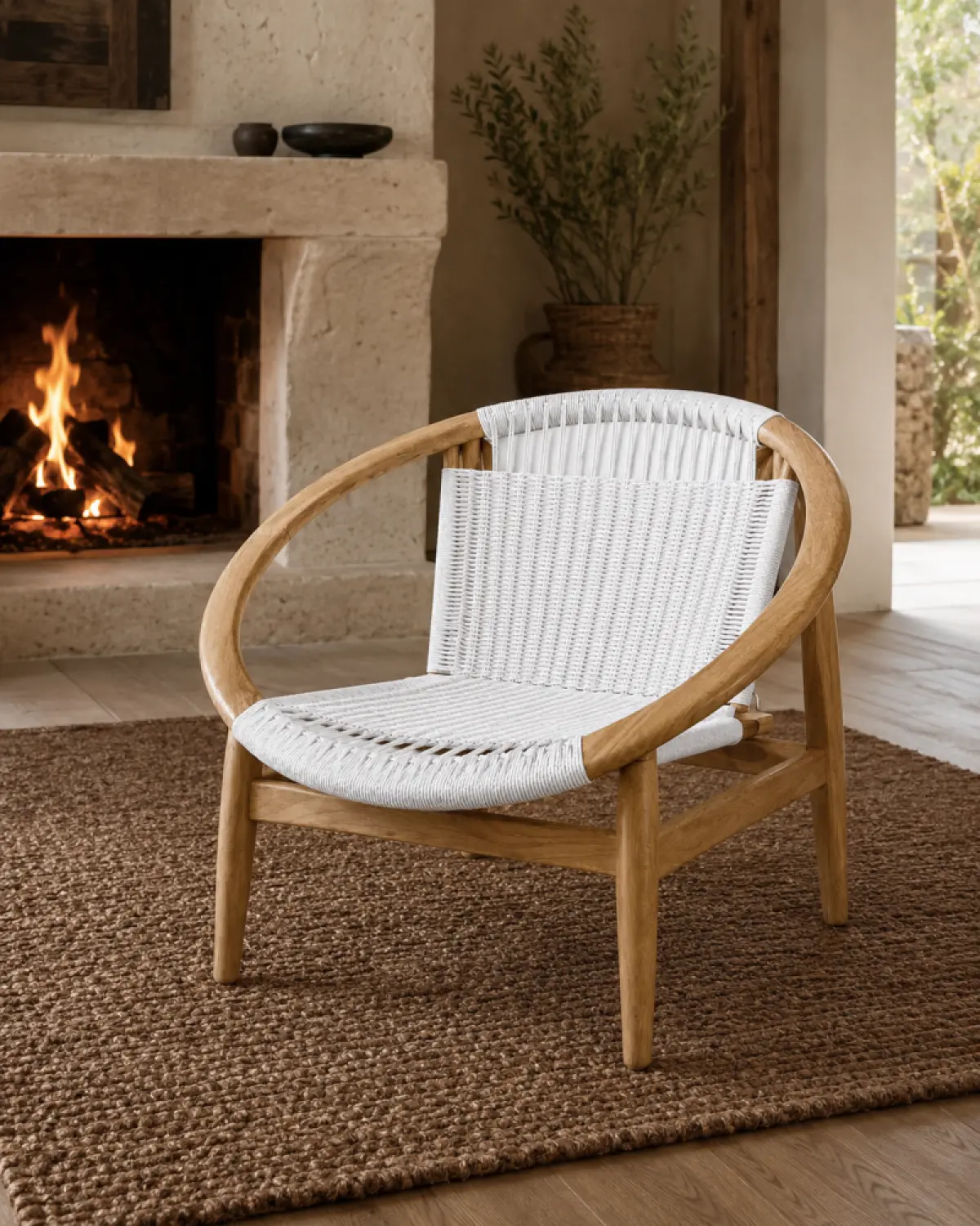 Relax Stuhl Zero Weiss
