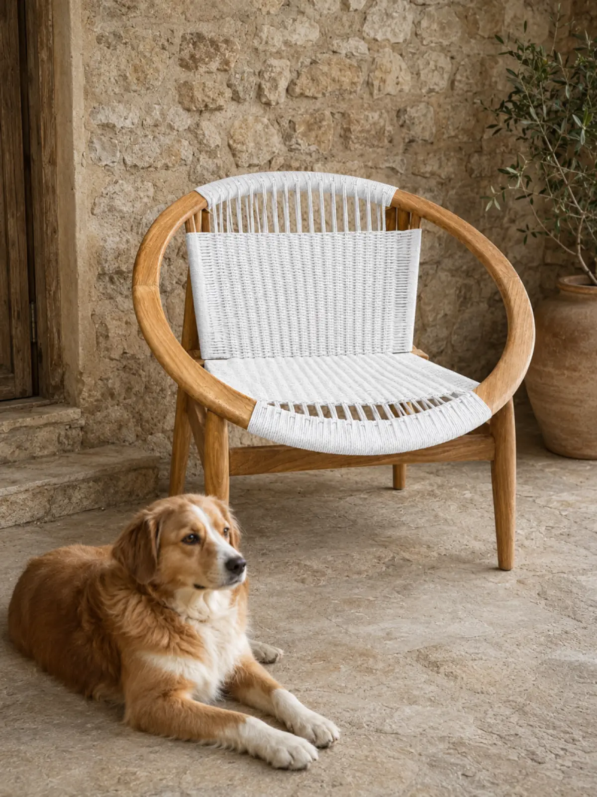 Relax Stuhl Zero Weiss
