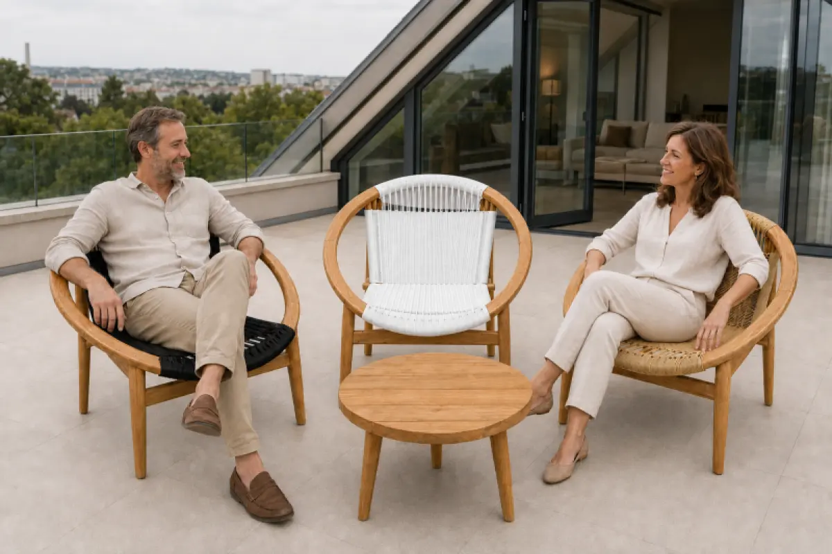 Relax Stuhl Zero Weiss