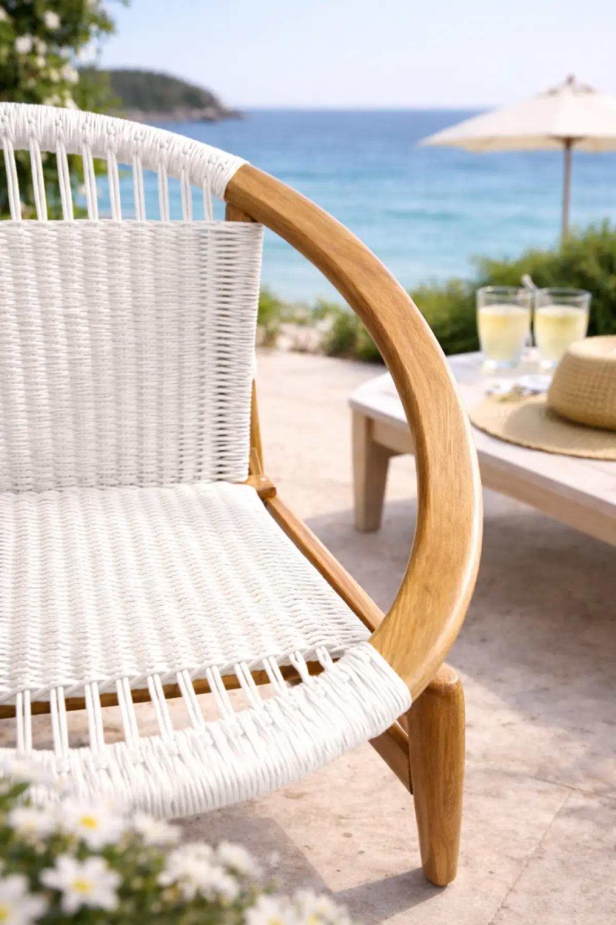 Relax Stuhl Zero Weiss