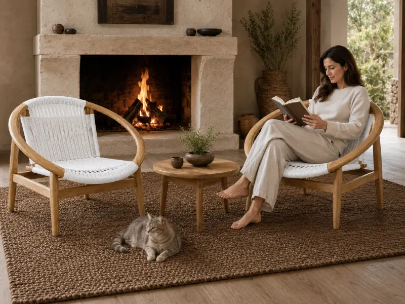 Relax Stuhl Zero Weiss