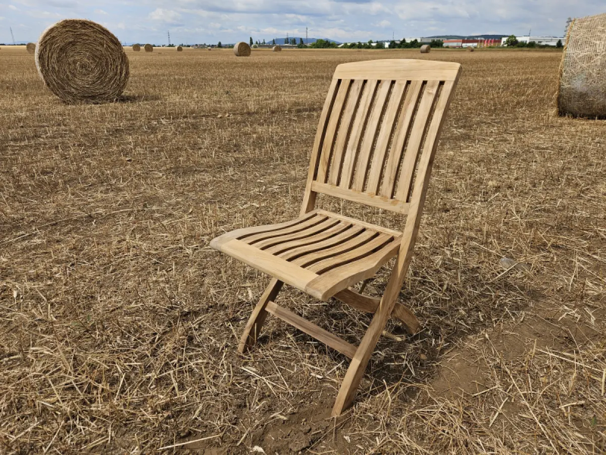 Klappbarer Gartenstuhl Roni ohne Armlehne 