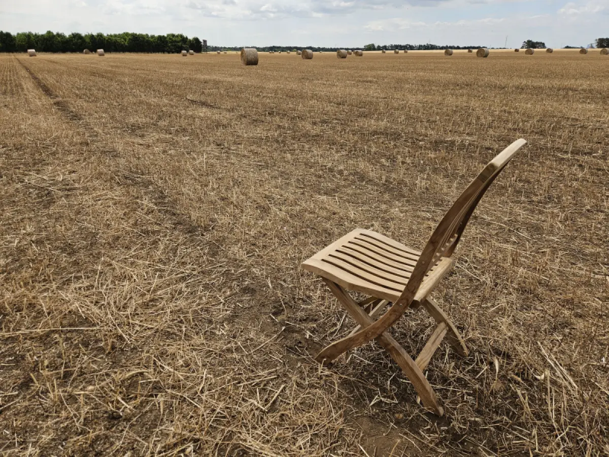 Klappbarer Gartenstuhl Roni ohne Armlehne 