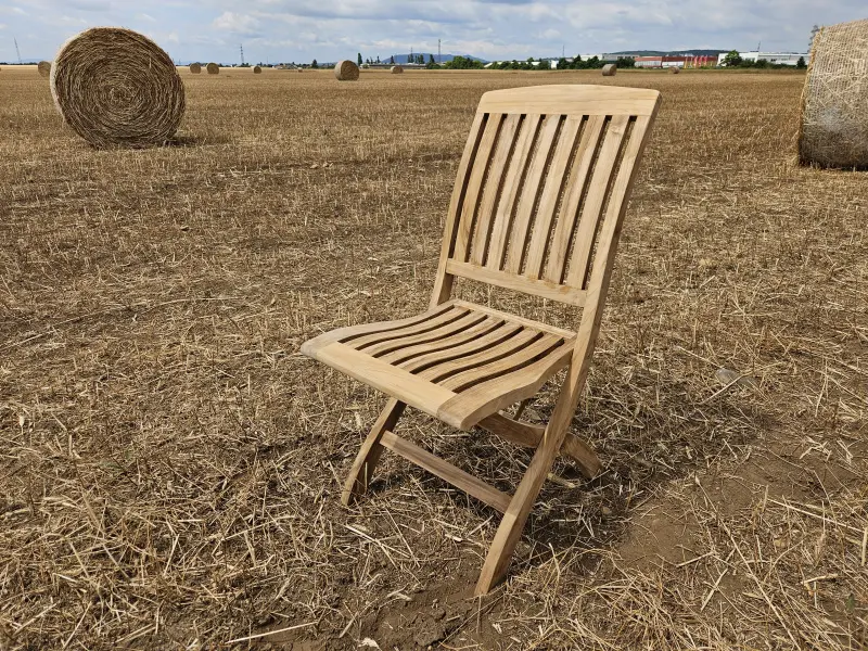 Klappbarer Gartenstuhl Roni ohne Armlehne 