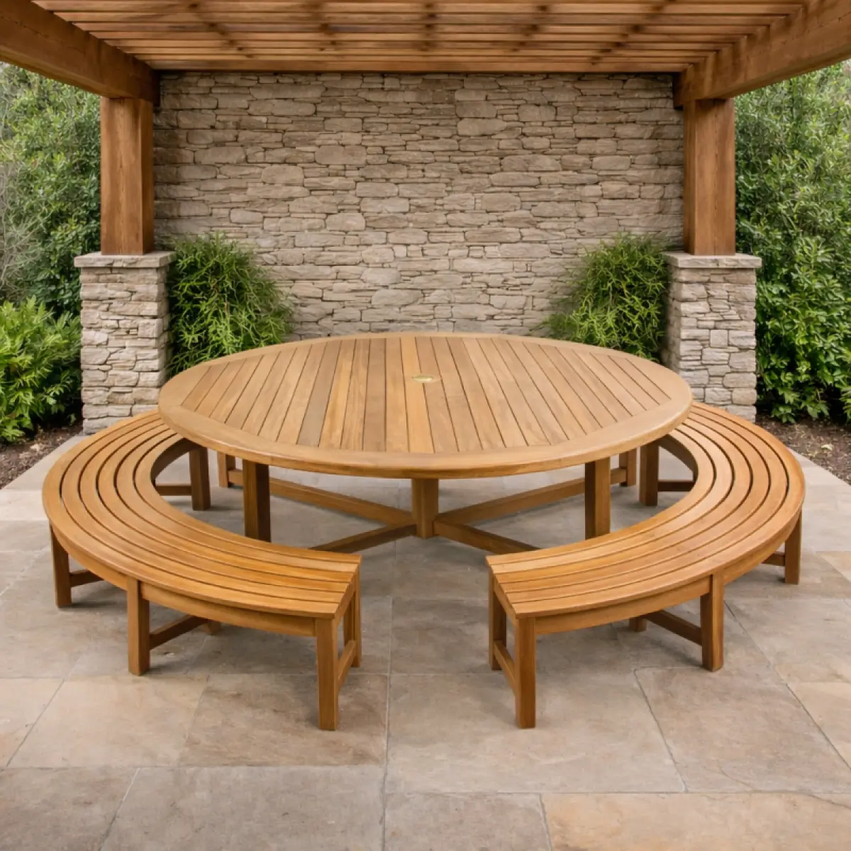 Runder Gartentisch Memo