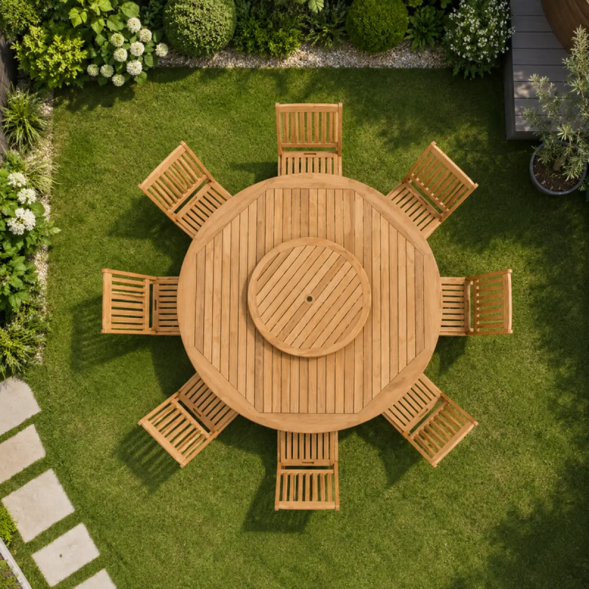 Runder Gartentisch Memo