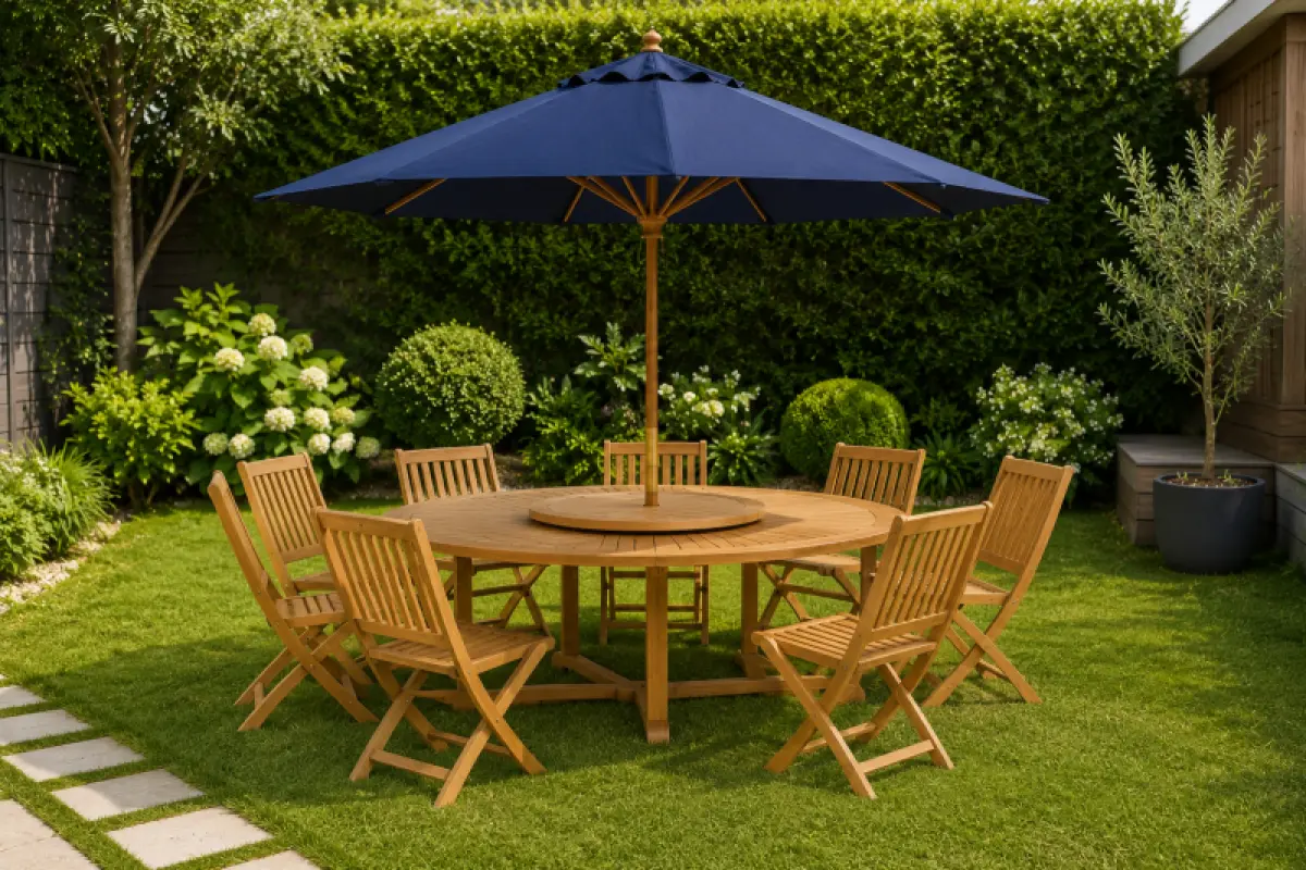 Runder Gartentisch Memo