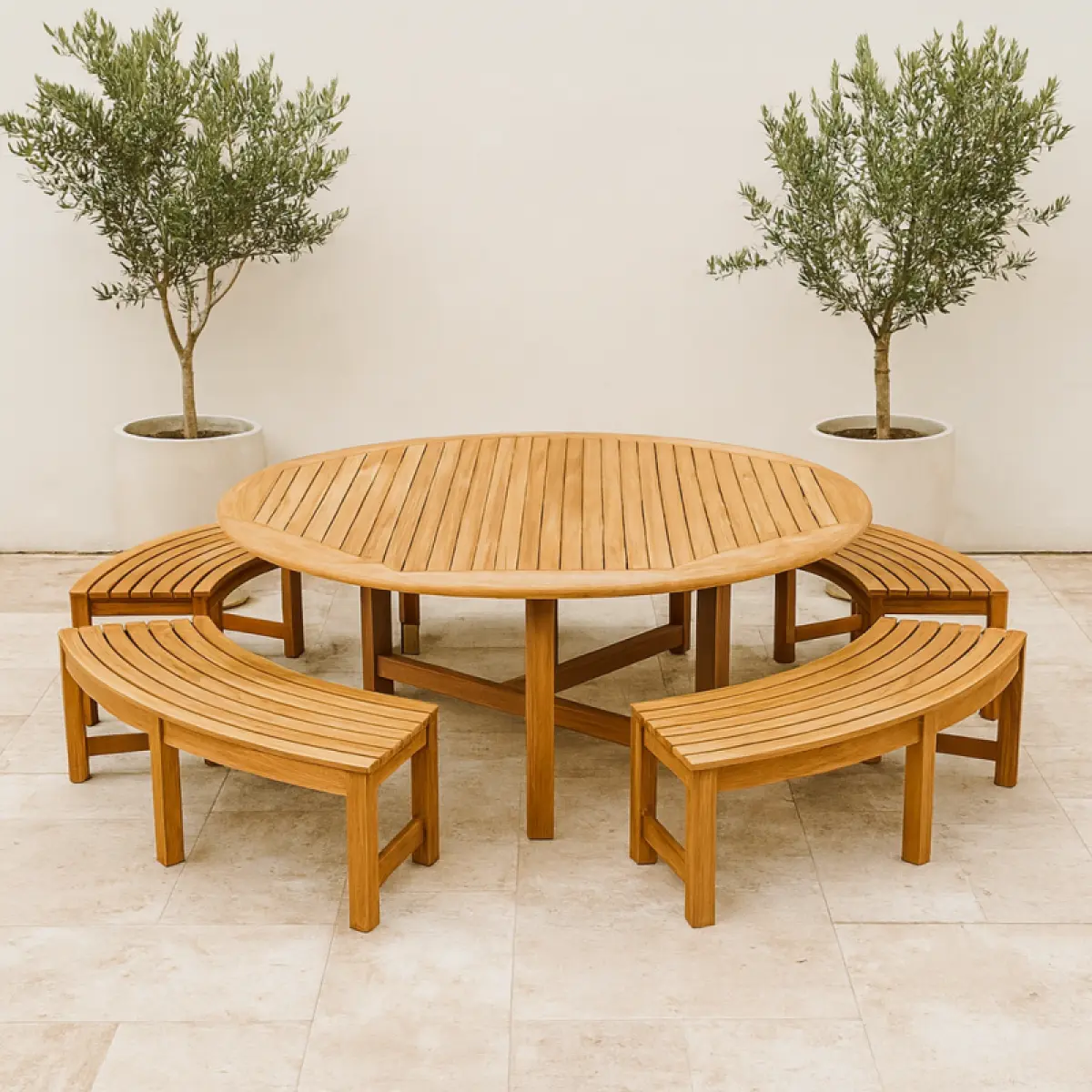 Runder Gartentisch Memo