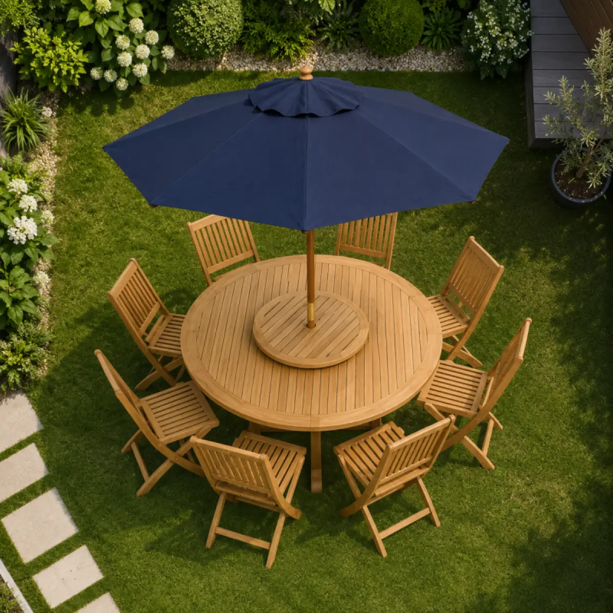 Runder Gartentisch Memo