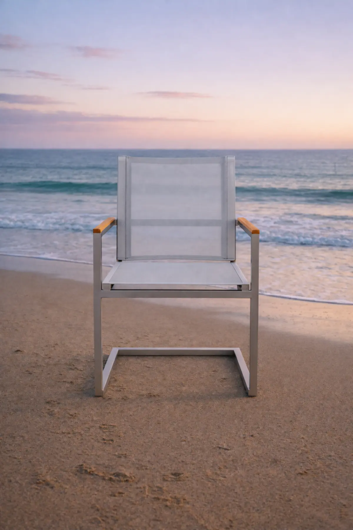 Schwing-Stapelstuhl Noah Grau