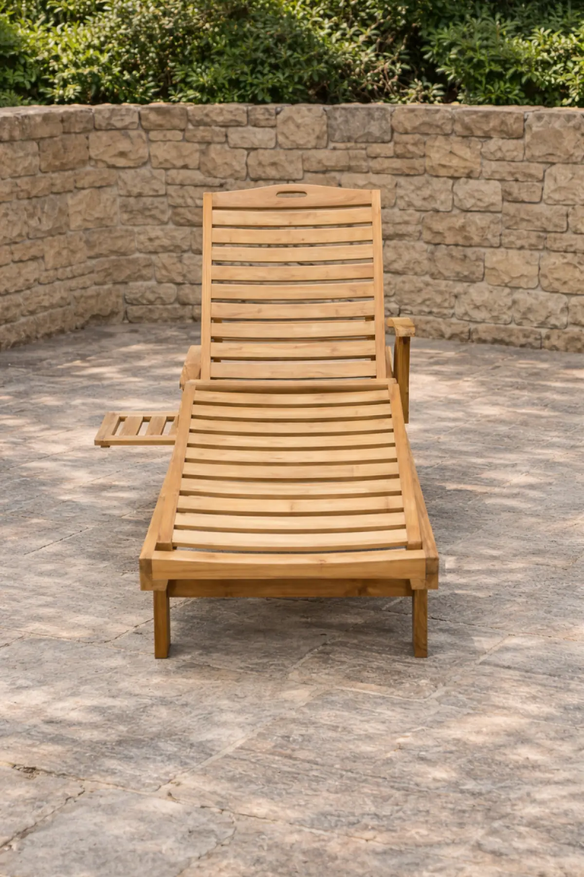 Sonnenliege aus Teakholz Conford 