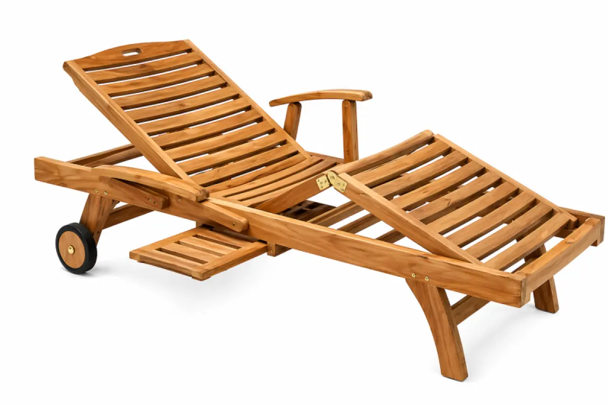 Sonnenliege aus Teakholz Conford 