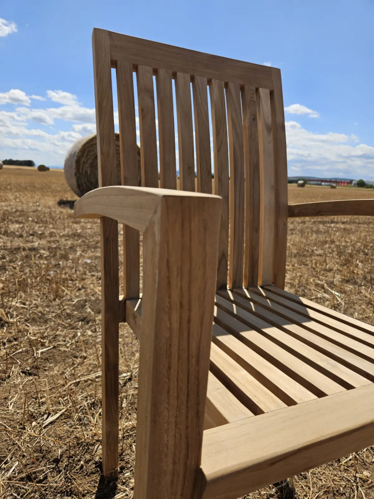 Stapelstuhl aus Teakholz Ramo