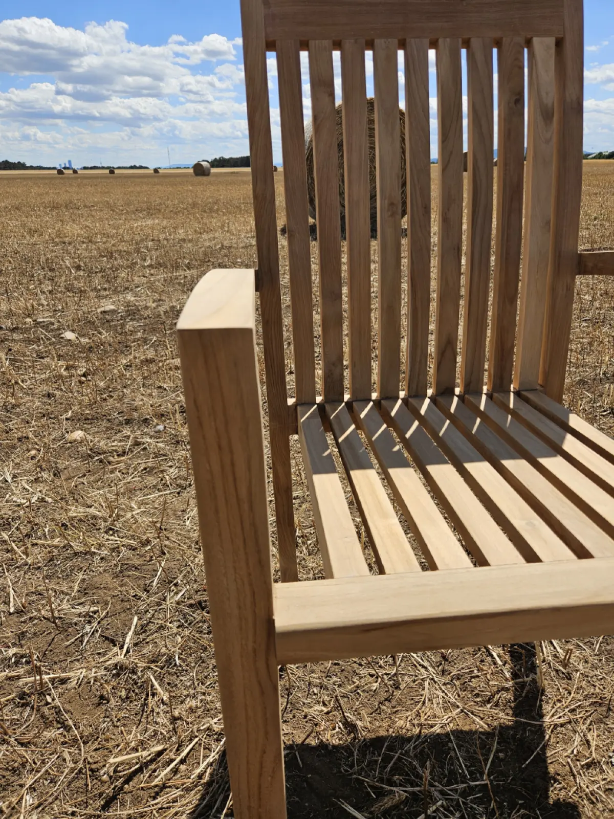 Stapelstuhl aus Teakholz Ramo