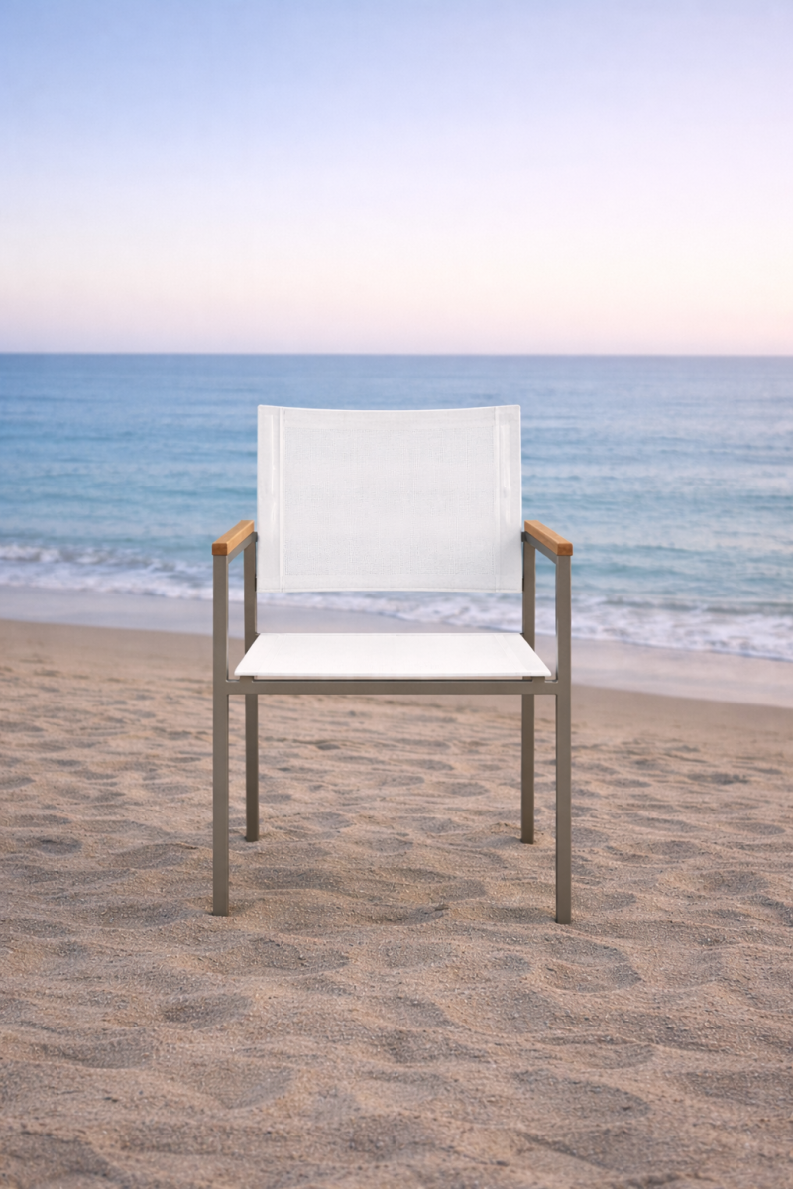 Stapelstuhl Noah Weiß