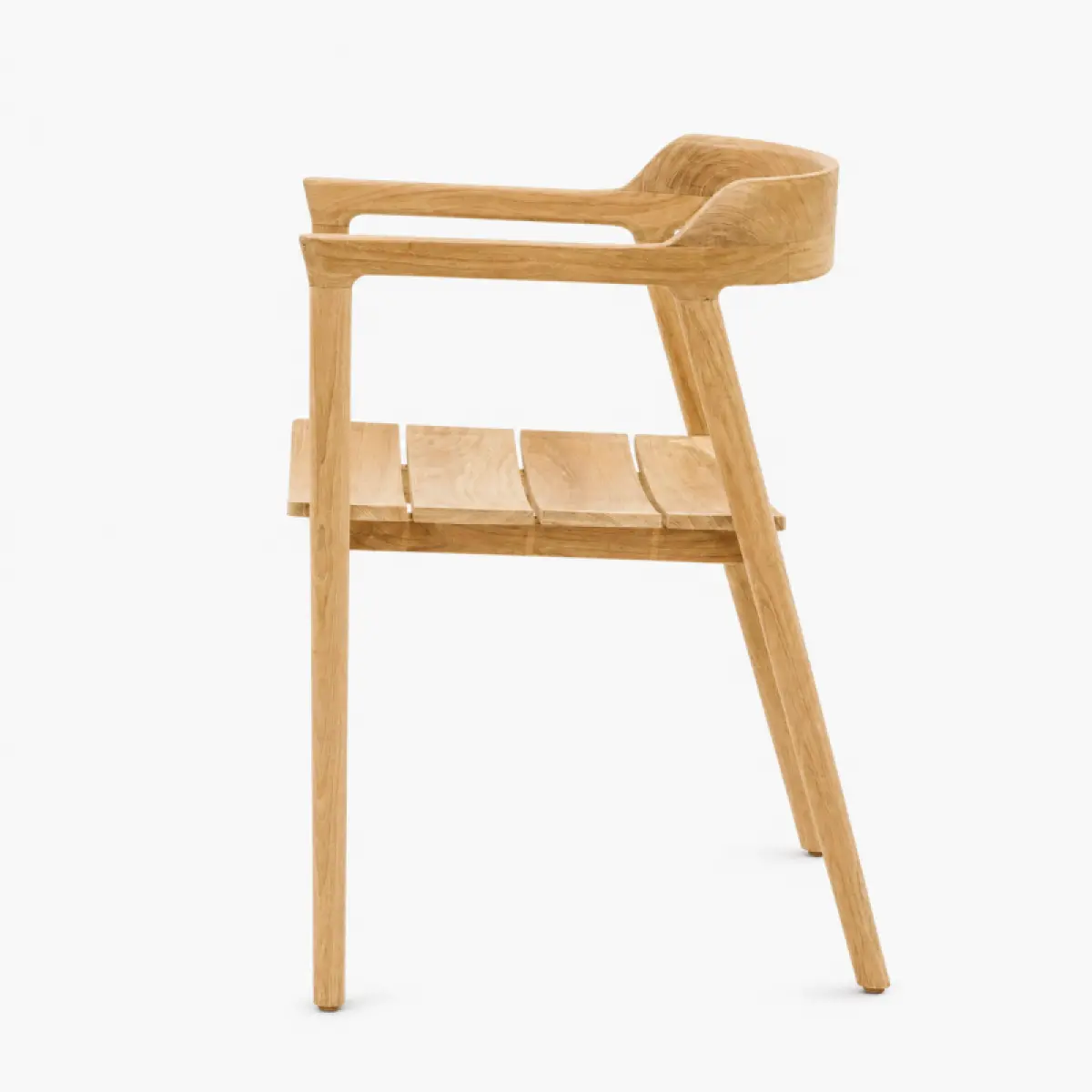 Stuhl Memoli aus Teakholz