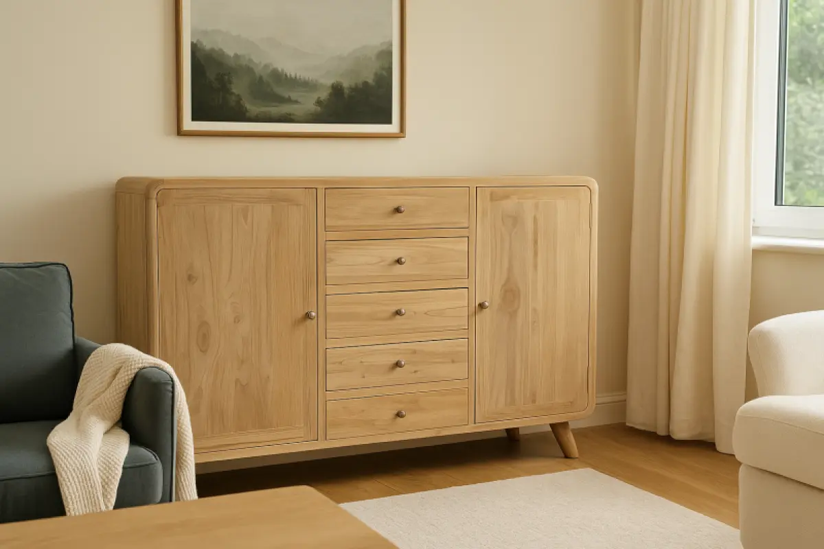 Teakholz Anrichte Ovit Zero