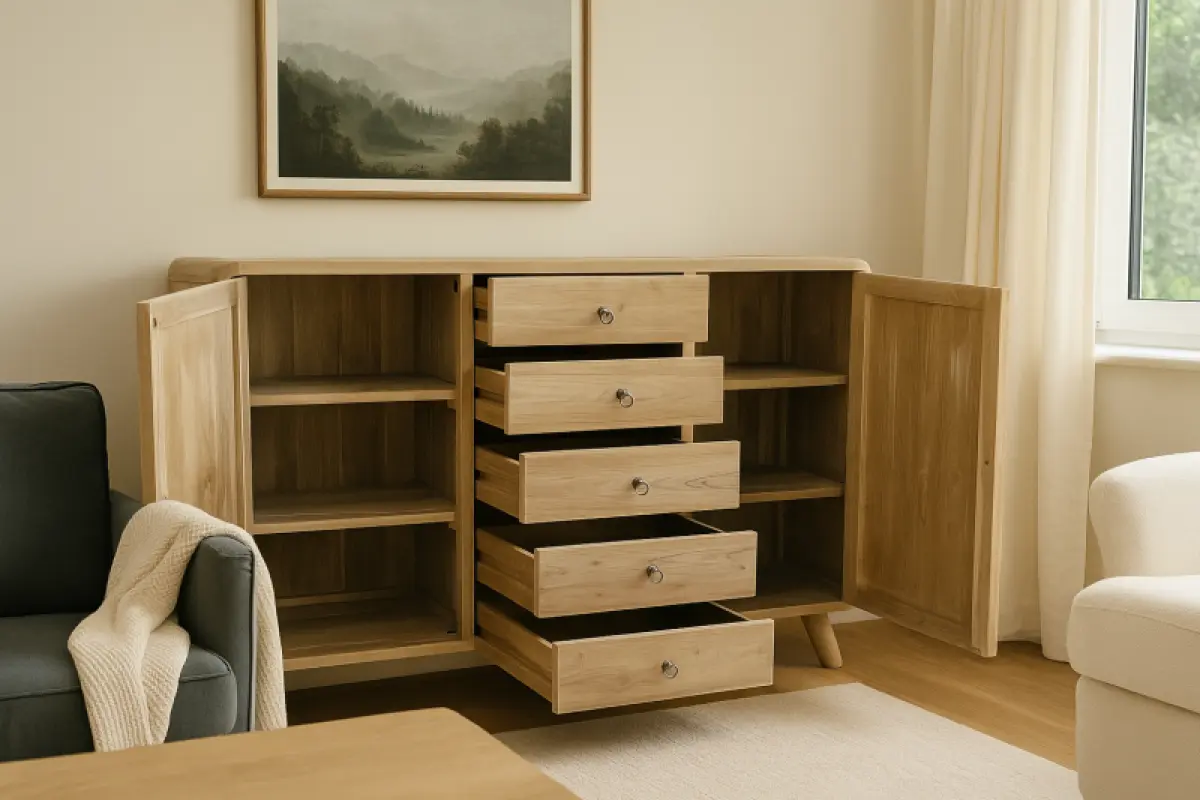 Teakholz Anrichte Ovit Zero