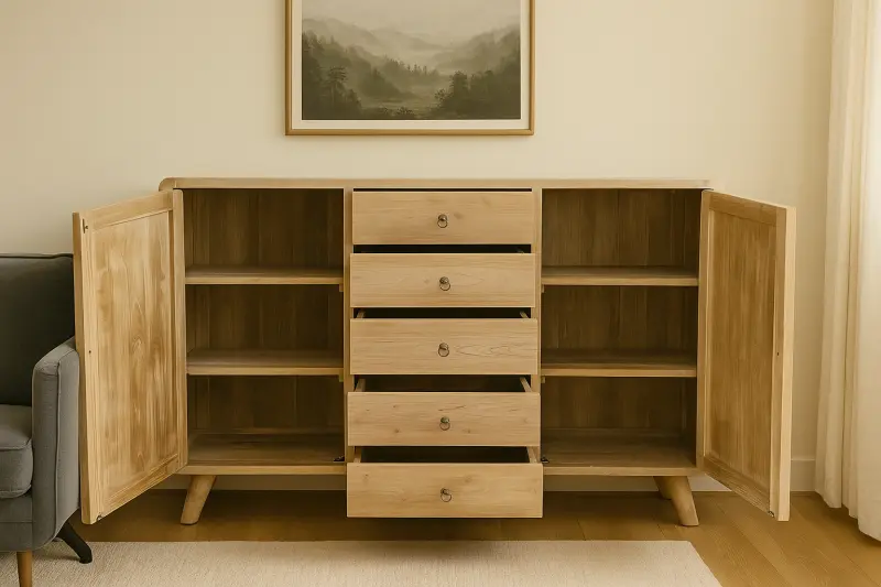 Teakholz Anrichte Ovit Zero