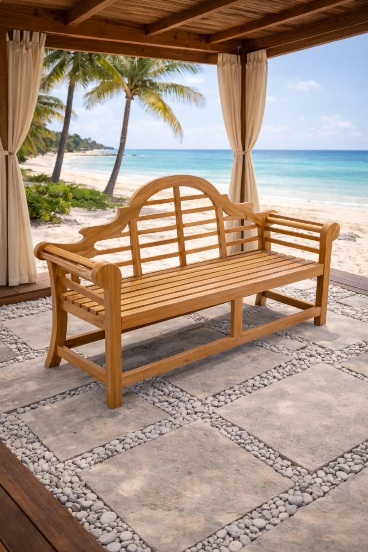 Teak Gartenbank Chester 