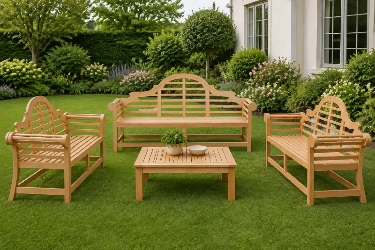 Teak Gartenbank Chester 