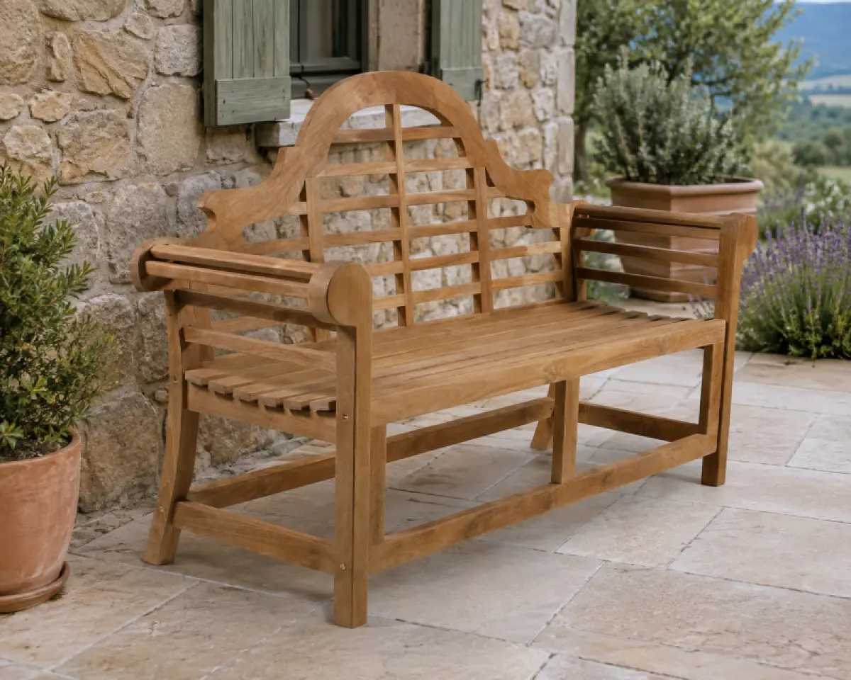 Teak Gartenbank Chester 