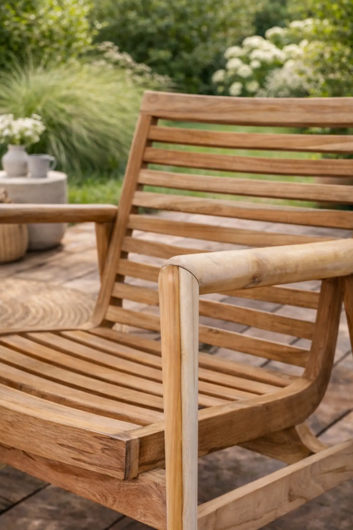 Teak Gartenstuhl Melissa