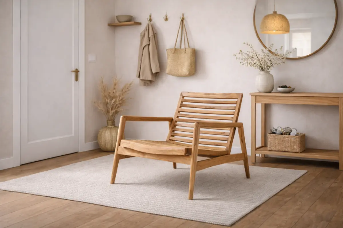 Teak Gartenstuhl Melissa