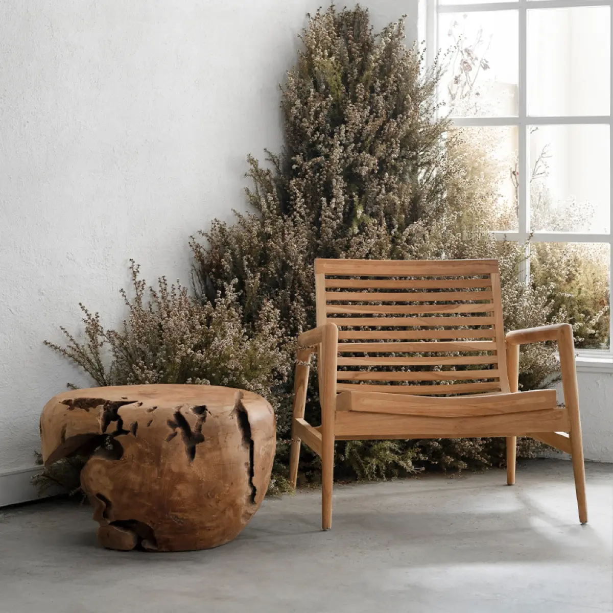 Teak Gartenstuhl Melissa